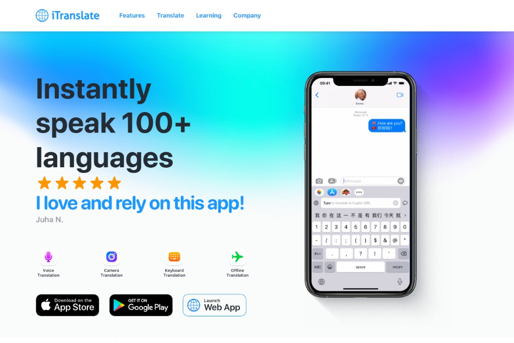 iTranslate image