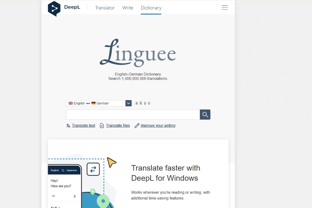 Linguee image
